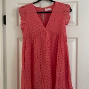 Eyelet Romper/Dress